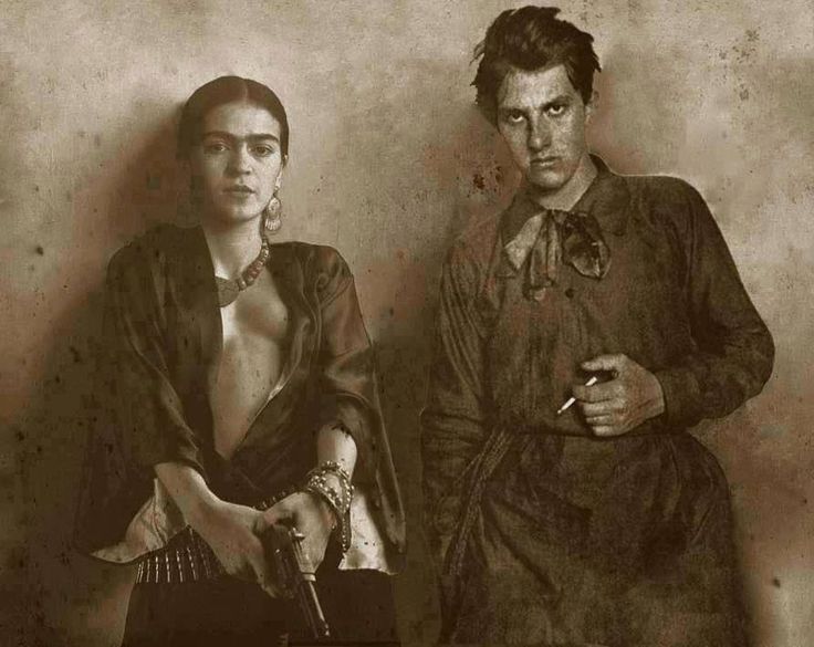 Frida Kahlo and Vladimir Mayakovsky